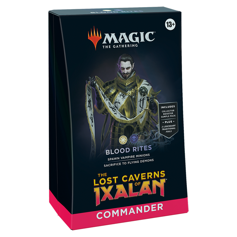 mtg ixalan commander deck list Magic The Gathering: The Lost Caverns of Ixalan: Commander Decks
