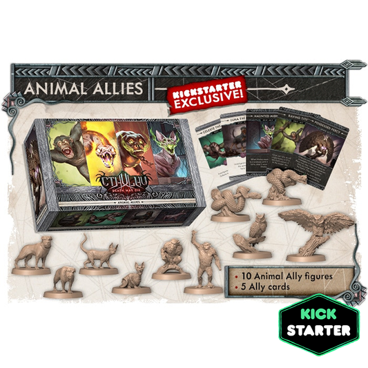 Cthulhu Death May Die: Fear of the Unknown: Animal Allies Kickstarter Exclusive