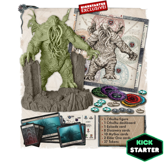 Cthulhu Death May Die: Fear of the Unknown: R'lyeh Rising Kickstarter Exclusive