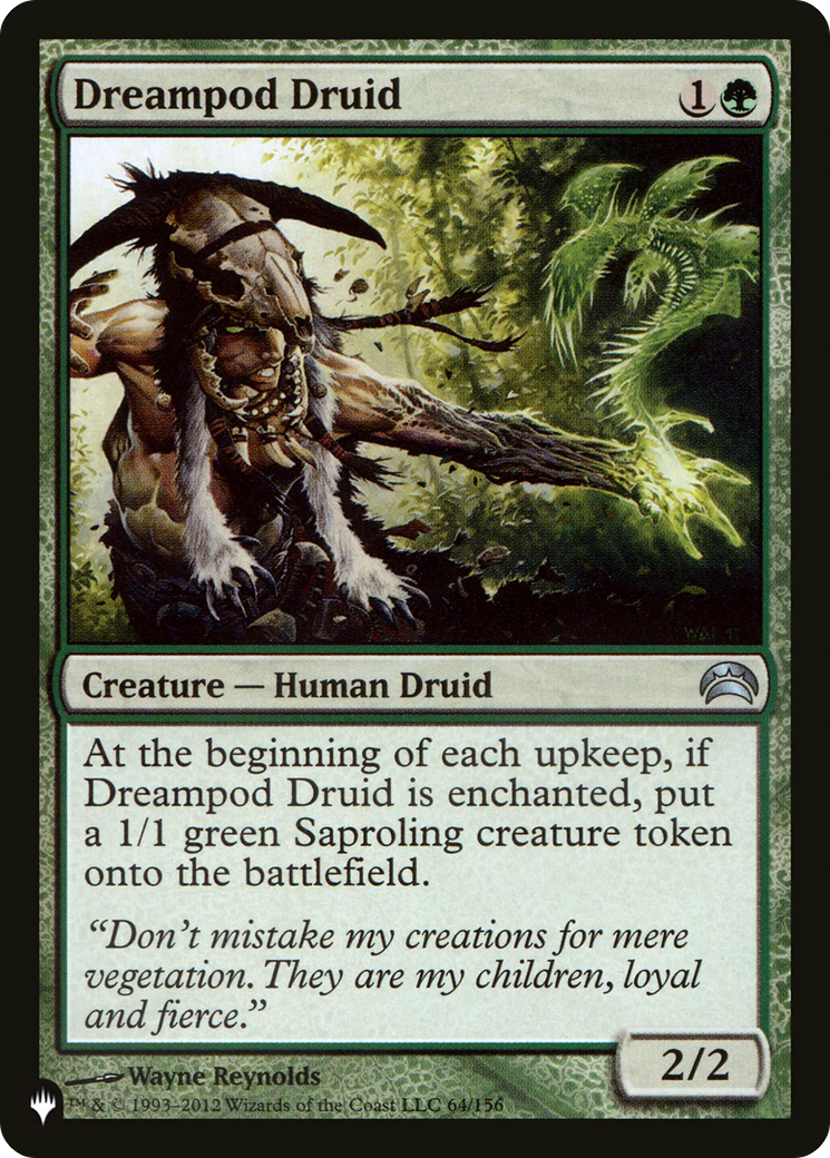 Dreampod Druid [The List Reprints]