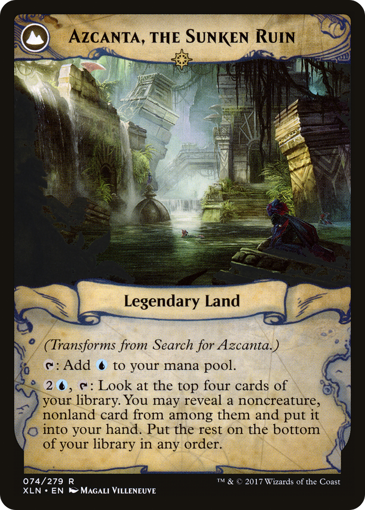 cute mtg card Search for Azcanta // Azcanta, the Sunken Ruin [Secret Lair: From Cute