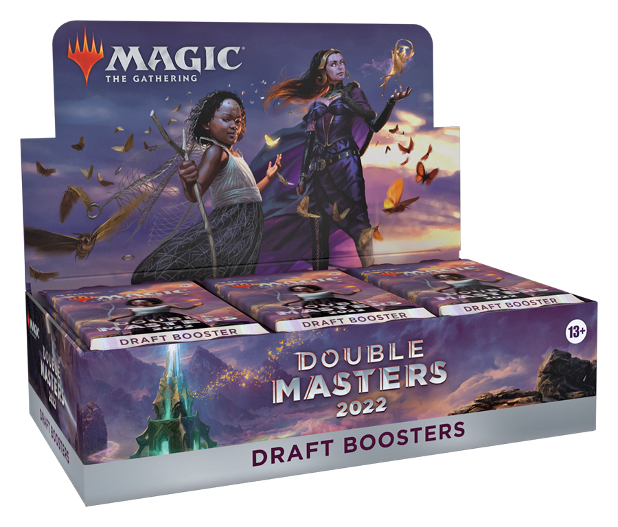 magic the gathering masters booster box Magic the Gathering: Double Masters 2022: Draft Booster Box