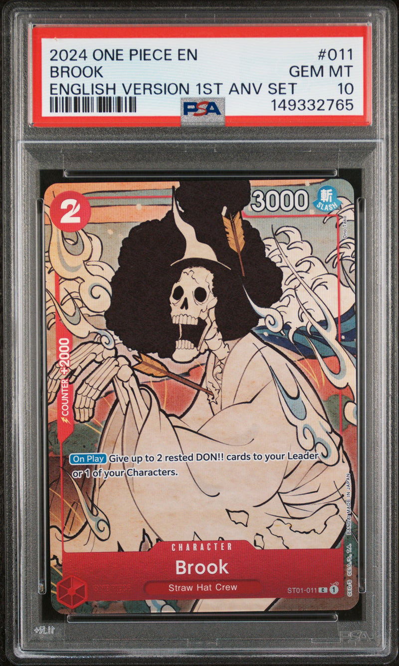 PSA GEM MT 10 Brook [English Version 1St Anniversary Set] - 149332765