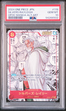 PSA GEM MT 10 Silvers Rayleigh [Japanese Op08-Two Legends] - 94266502