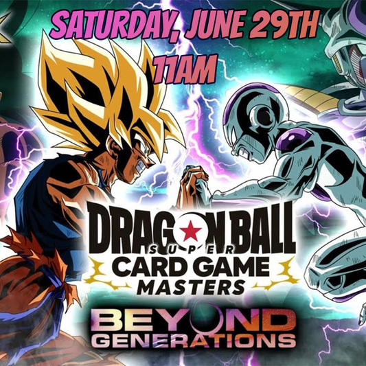 DragonBall Super Card Game Masters Store Regional June 29th