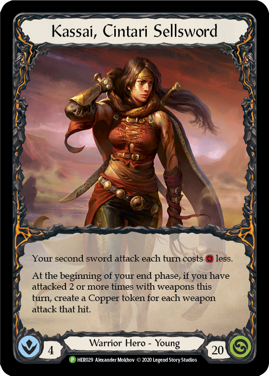 Kassai, Cintari Sellsword [HER029] (Promo)  Cold Foil