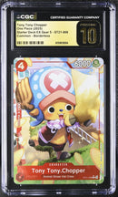 CGC PRISTINE 10 Tony Tony Chopper [Starter Deck EX: Gear 5] - 6131613054