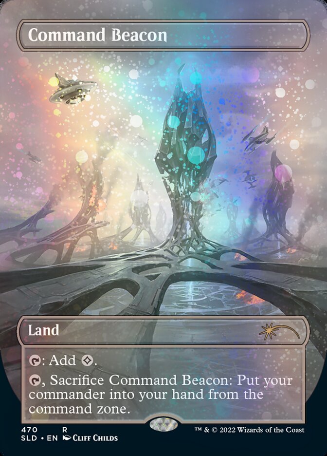 Command Beacon (Galaxy Foil) [Secret Lair Drop Series]