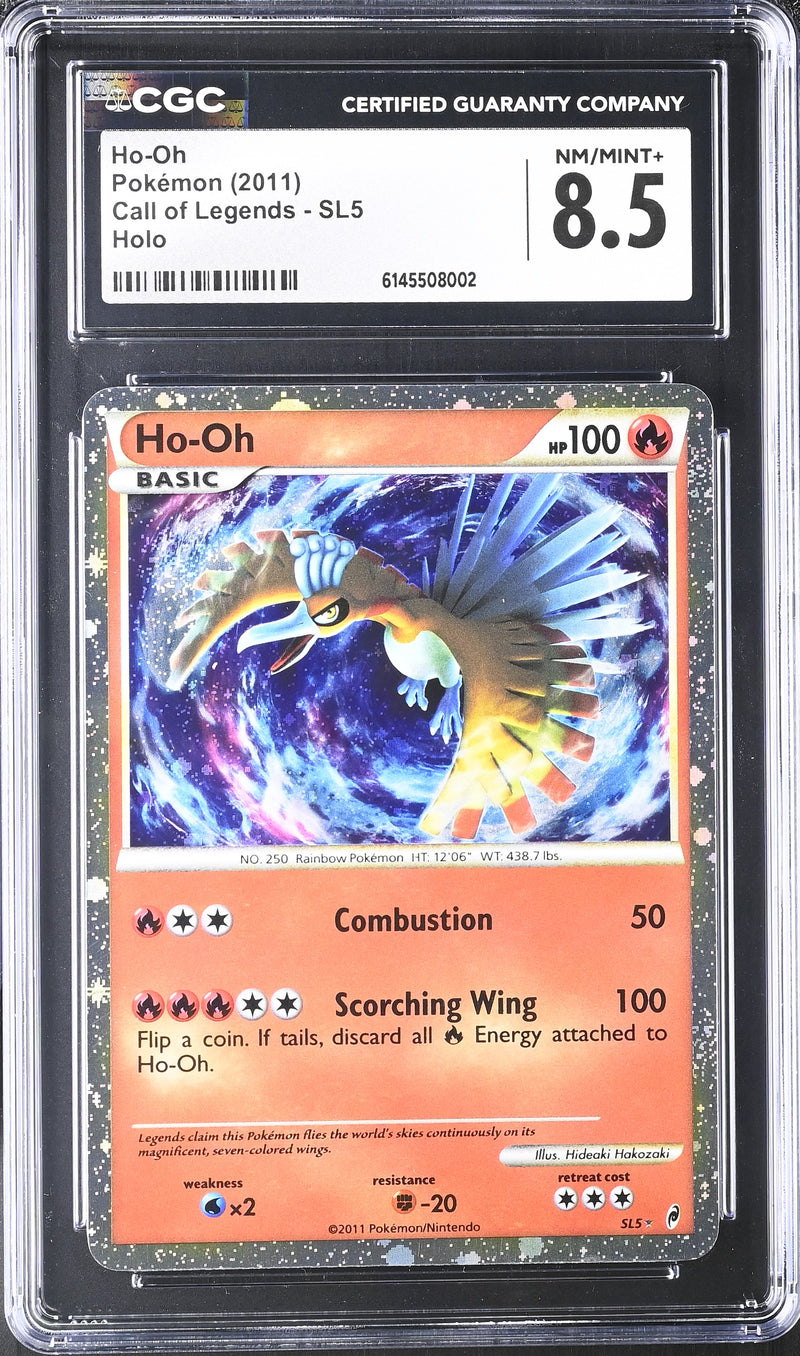 CGC 8.5 Ho-Oh (SL5) [Call of Legends] - 6145508002