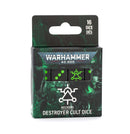 Warhammer 40000: Necrons: Destroyer Cult Dice