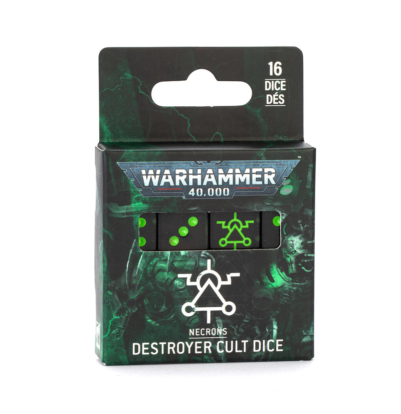 Warhammer 40000: Necrons: Destroyer Cult Dice