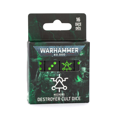 Warhammer 40000: Necrons: Destroyer Cult Dice