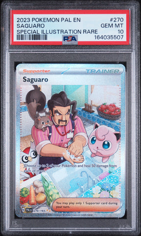 PSA GEM MT 10 Saguaro (270) [Pal En-Paldea Evolved] - 164035507