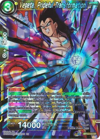 Vegeta, Prideful Transformation (BT10-105) [Rise of the Unison Warrior 2nd Edition]