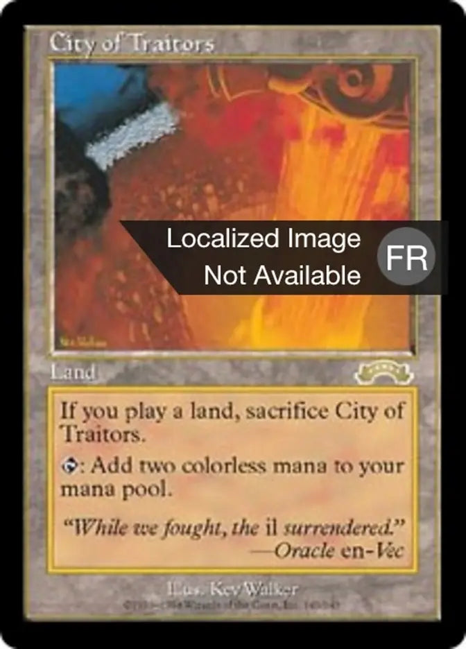 City of Traitors (French) [Exodus]