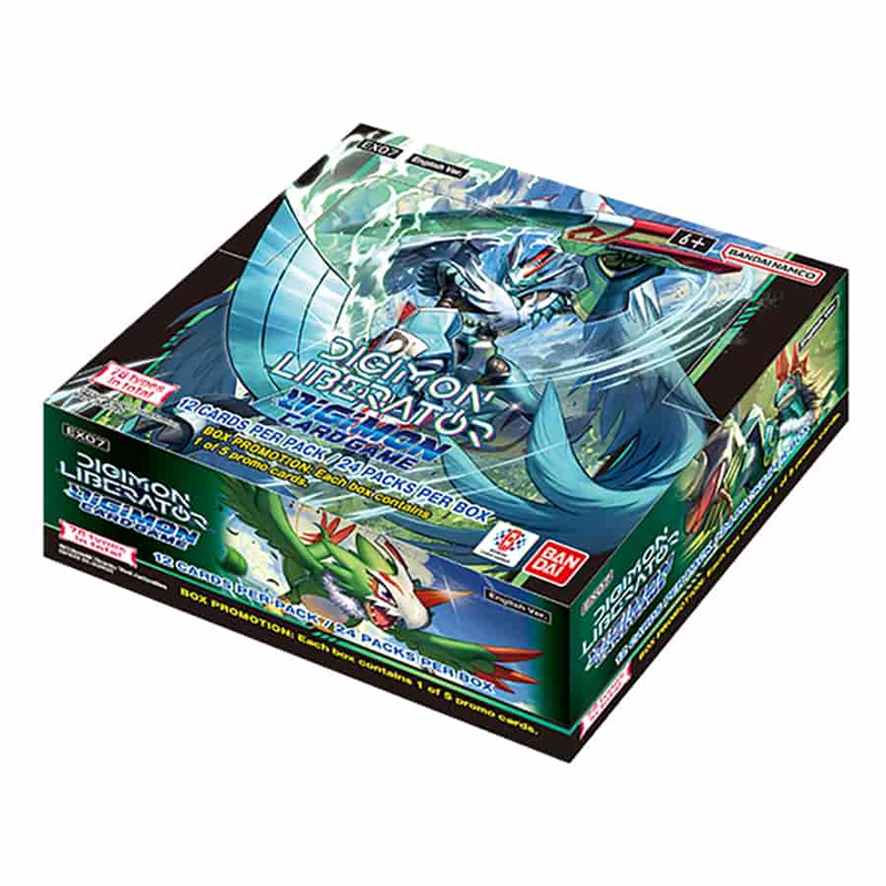 Digimon TCG: Digimon Liberator Booster Box (EX07) Digimon TCG: Digimon Liberator Booster Box (EX07)