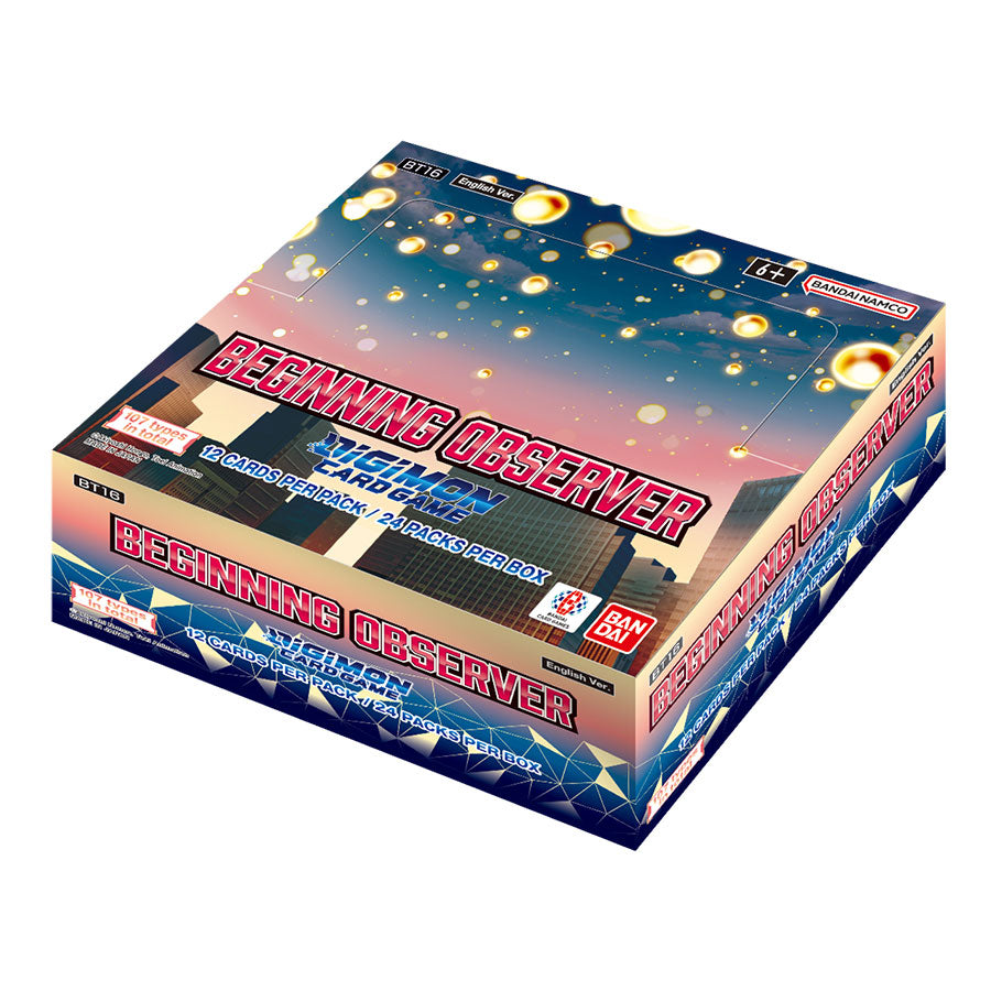 digimon card game beginning observer BANDAI Digimon Card Game Booster Pack BEGINNING OBSERVER BT-16 (Box) 24 Pack : Amazon.sg: Toys