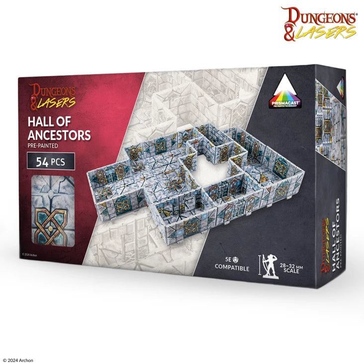 Dungeons & Lasers: Halls of Ancestors Pre-Painted