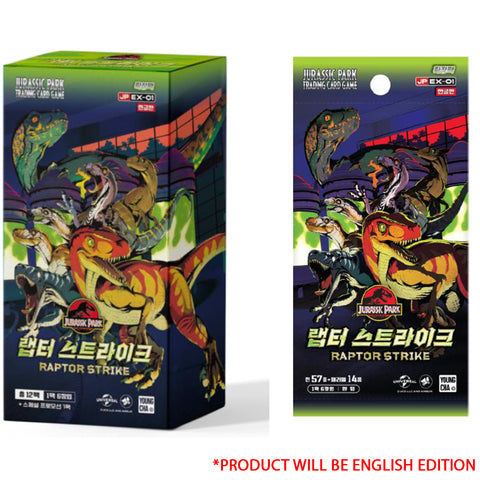 Jurassic Park TCG: Raptor Strike: Booster Pack (EX-01)