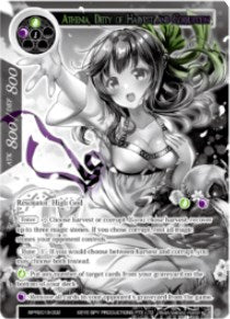 Athenia, Deity of Harvest and Corruption (World2019-002) [Promo Cards]