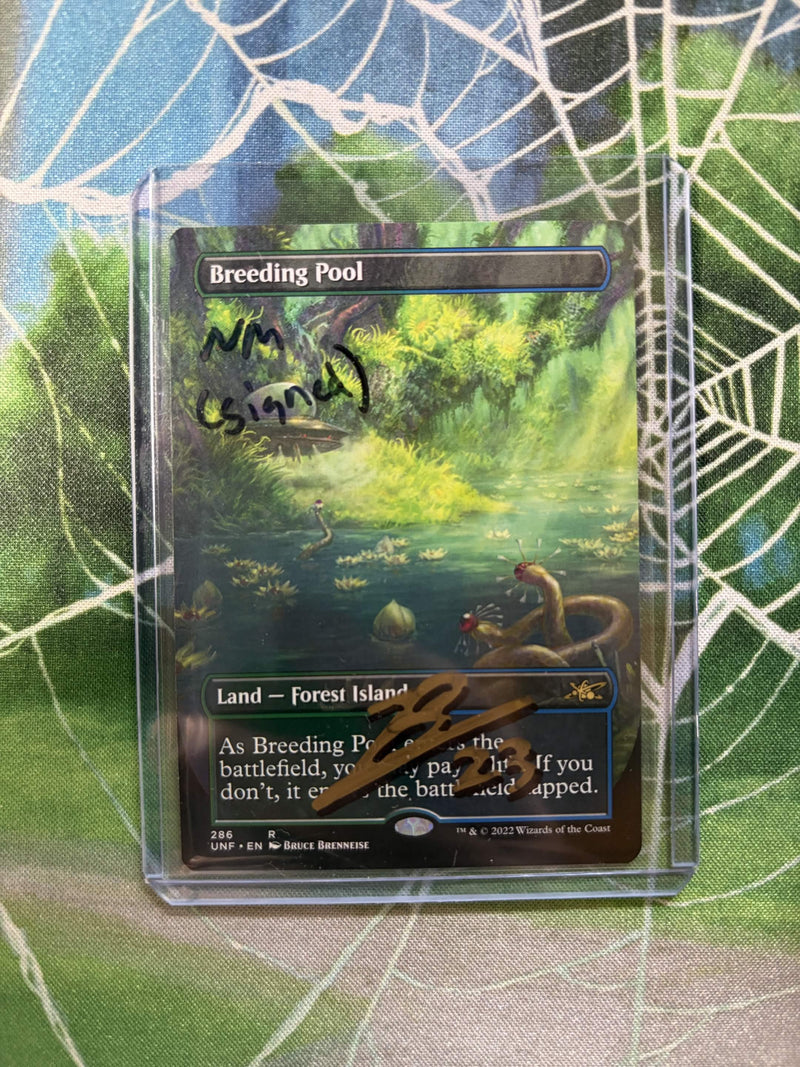 Breeding Pool (Borderless) (Signed by Bruce Brenneise) [Unfinity]