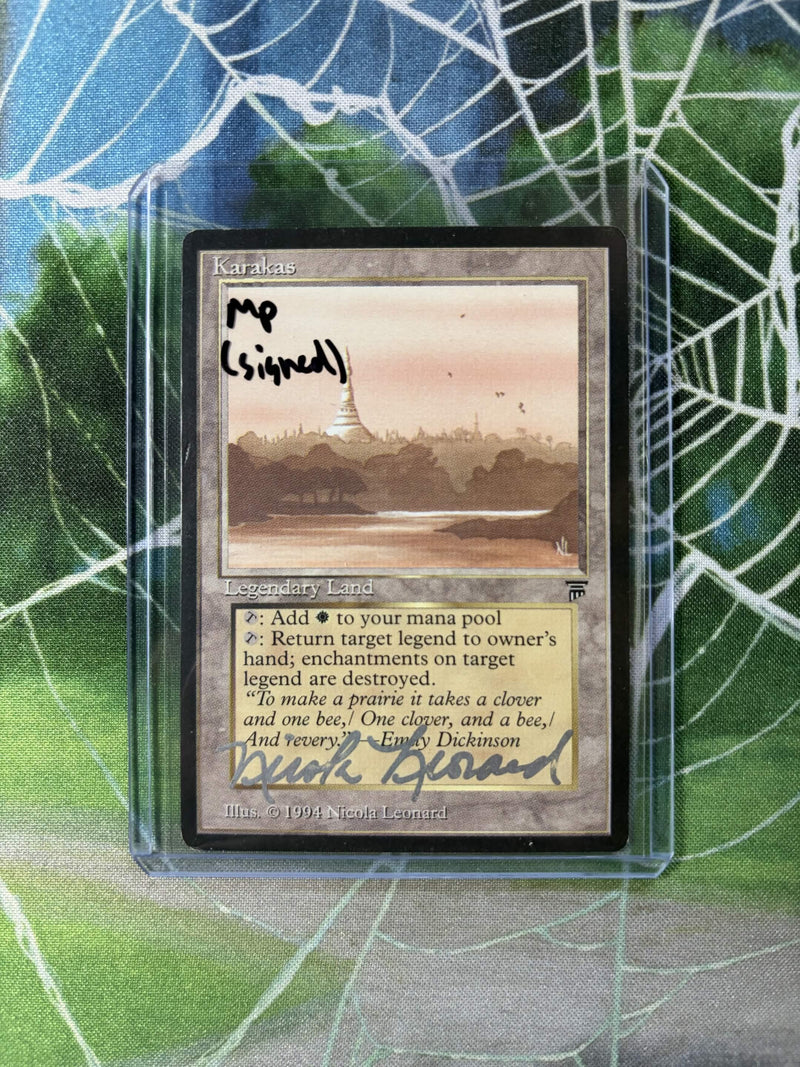 Karakas (Signed by Nicola Leonard) [Legends]