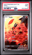PSA MINT 9 Tepig (096/086) [Wht En-White Flare] - 130135848