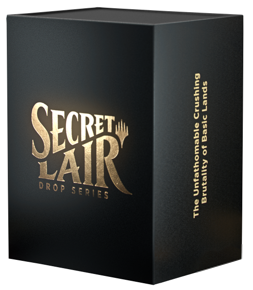 Magic the Gathering: Secret Lair: The Unfathomable Crushing Brutality of Basic Lands