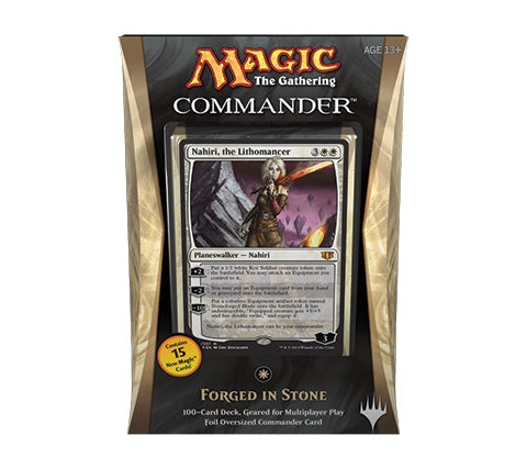 Magic the Gathering: Commander Forged in Stone Magic the Gathering: Commander Forged in Stone