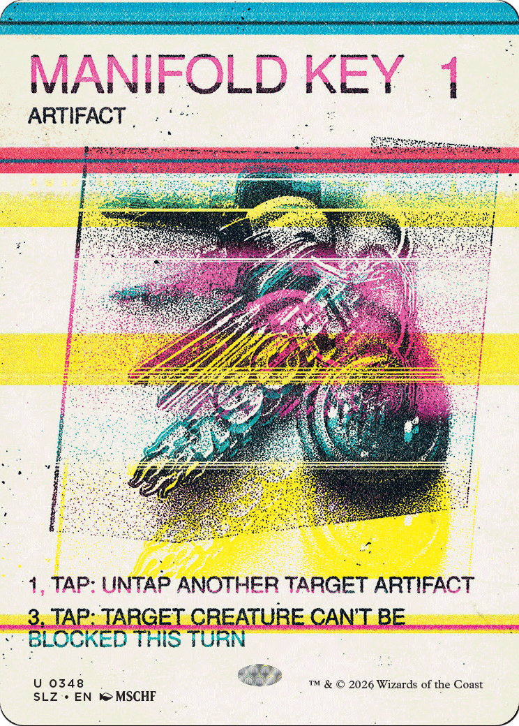 Manifold Key (0348) [Secret Lair x MSCHF: The Zeta Set]