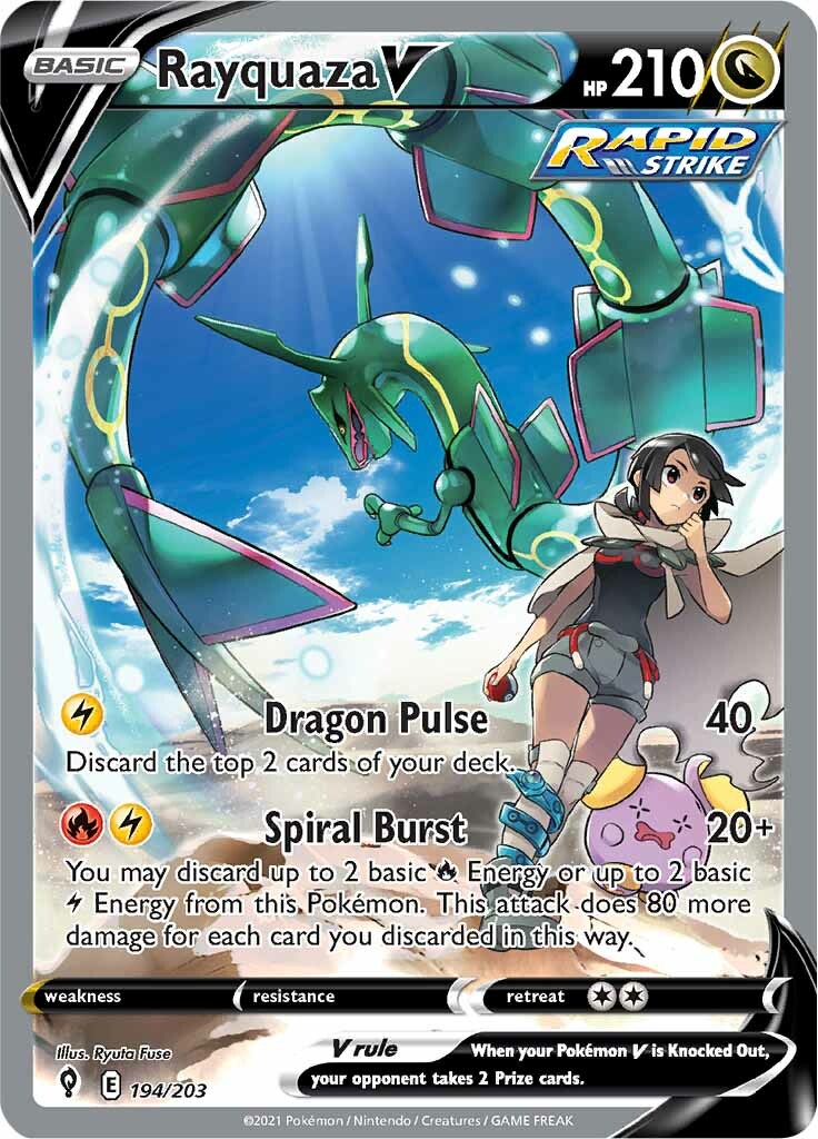 pokemon cards rayquaza (Friend Ball Pattern) (127/193) Weakness / Resistance / Retreat Cost How to get a free