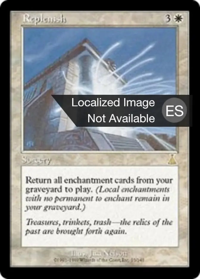Replenish (Spanish) [Urza's Destiny]
