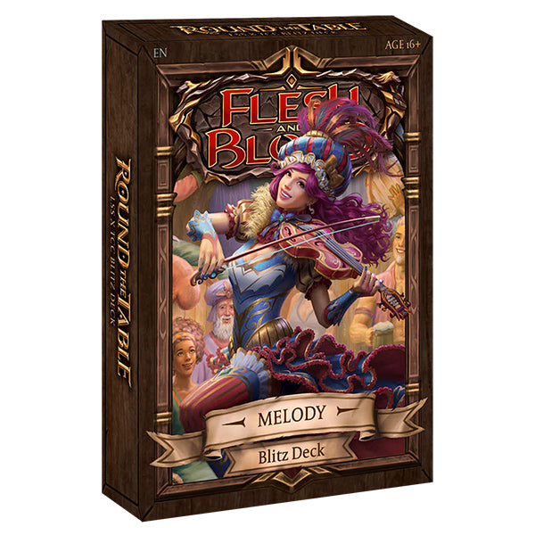 Flesh and Blood TCG: Round the Table TCC x LSS Blitz Deck Box Flesh and Blood TCG: Round the Table TCC x LSS Blitz Deck Box