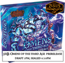 Flesh and Blood: Omens of the Third Age draft & sealed Prerelease events