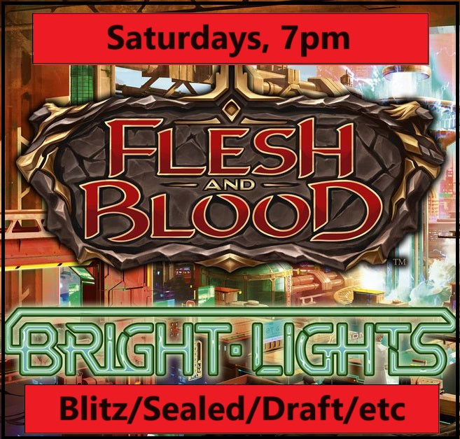 On Demand Saturday Flesh and Blood: draft/Blitz/CC