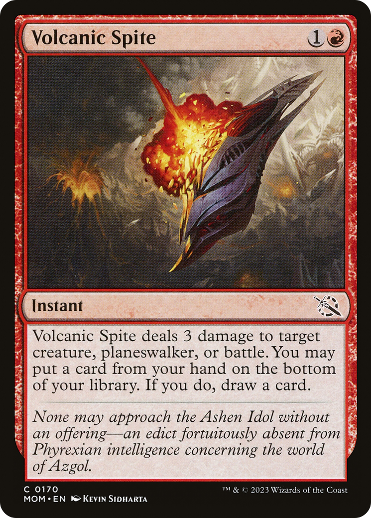 Volcanic Spite [March of the Machine]