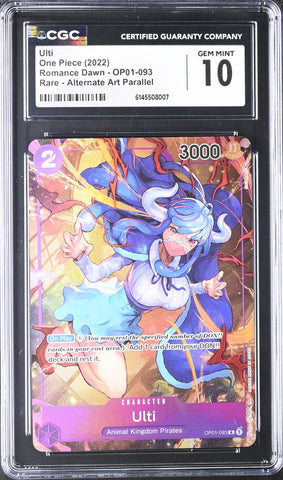 CGC GEM MINT 10 Ulti [Romance Dawn] - 6145508007