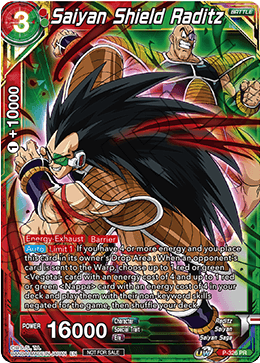 Saiyan Shield Raditz (P-326) [Tournament Promotion Cards]