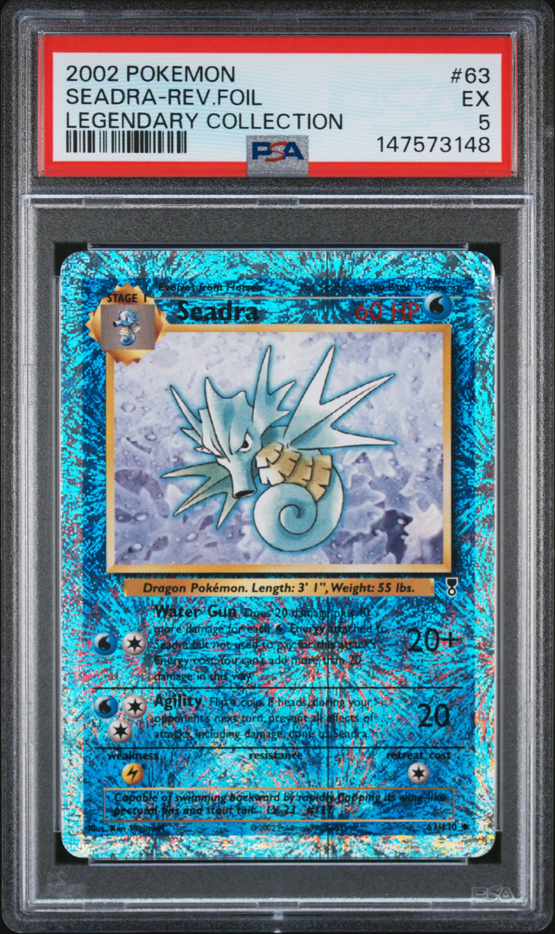 PSA EX 5 Seadra-Rev.Foil(63/110) [Legendary Collection] - 147573148