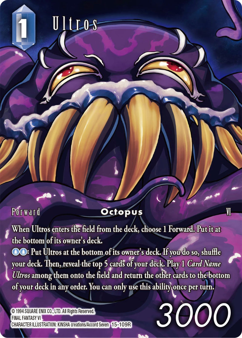 Ultros (Full Art) [Crystal Dominion]