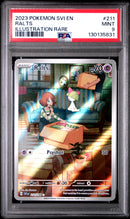 PSA MINT 9 Ralts (211/198) [Svi En-Scarlet & Violet] - 130135831