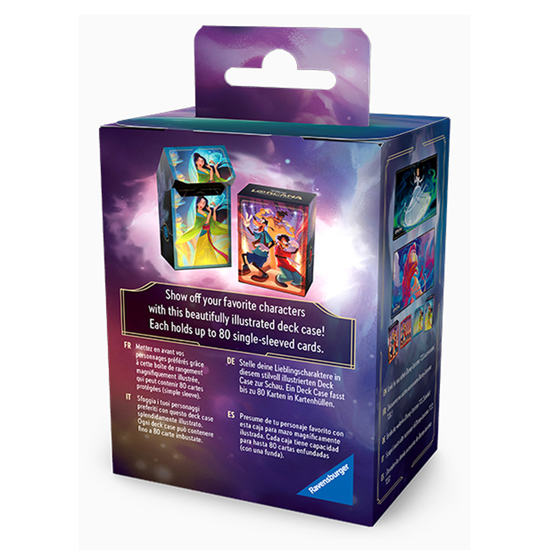 lorcana 80 card deck box Lorcana TCG: Deck Box: Goofy