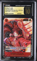 CGC PRISTINE 10 Monkey D. Luffy [Awakening of the New Era] - 6216725003