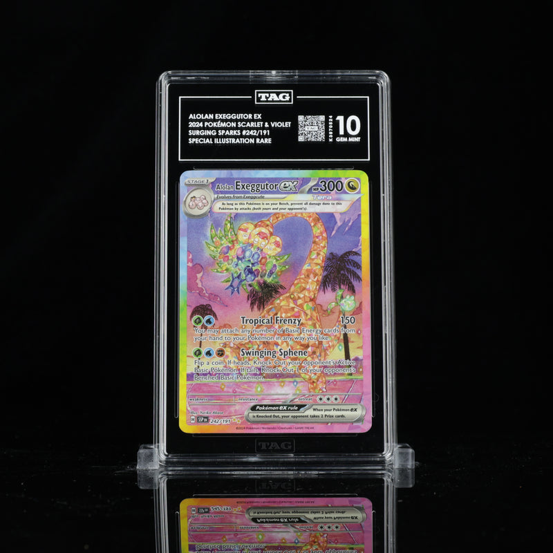 TAG 10 ALOLAN EXEGGUTOR EX (242/191) [SCARLET & VIOLET] - K3870524
