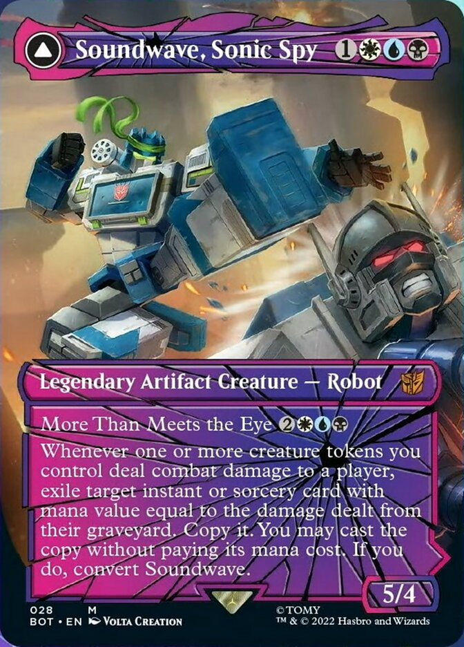 shattered glass mtg cards Optimus Prime, Hero (Shattered Glass) Universes Beyond: Transformers (BOT) #27 If you do Goldbug, Humanity's Ally, Universes Beyond