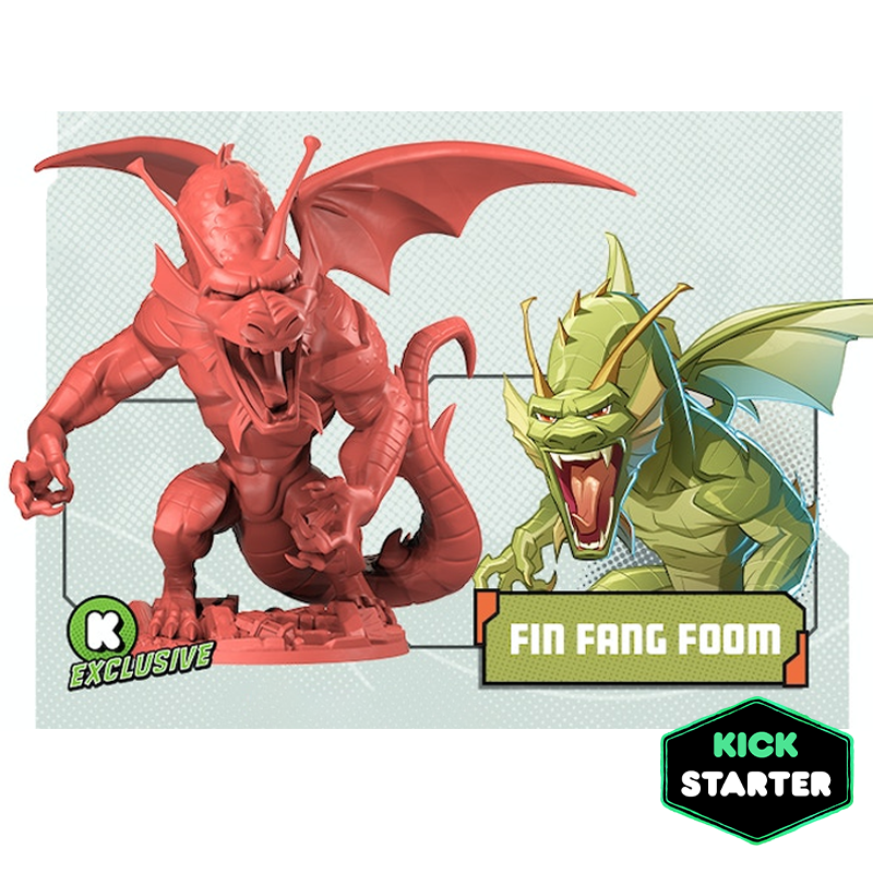 Marvel United Multiverse Fin Fang Foom Kickstarter Exclusive Marvel United Multiverse Fin Fang Foom Kickstarter Exclusive