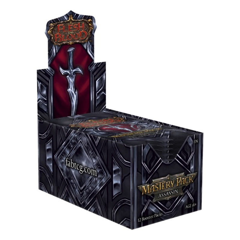 Flesh and Blood: Mastery Pack: Assassin: Booster Display