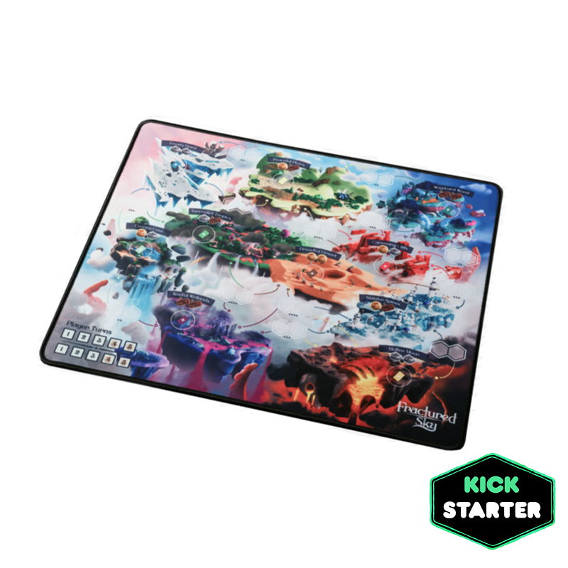 Fractured Sky: Neoprene Game Mat