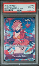 PSA GEM MT 10 Vinsmoke Reiju [Prb01-Premium Booster -The Best-] - 101161399