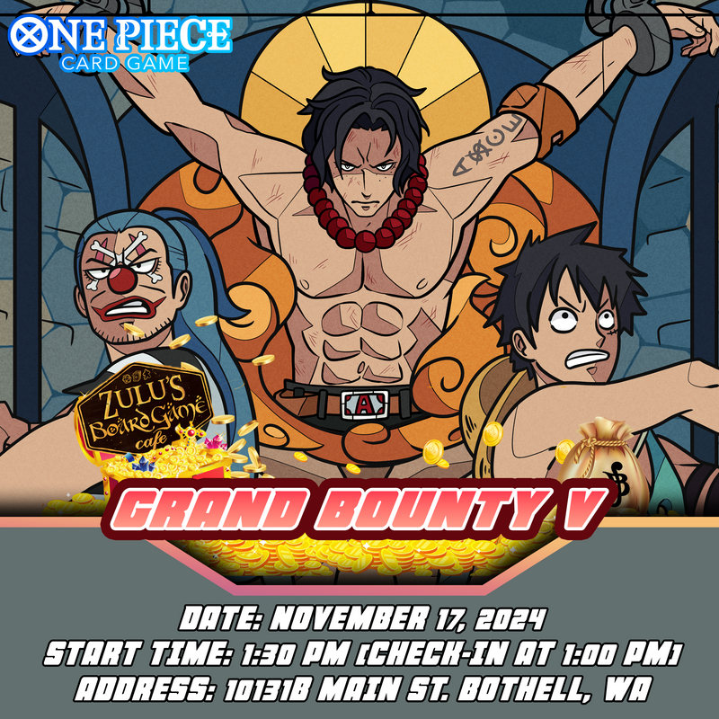 One Piece Zulu's Grand Bounty 5! 17 November